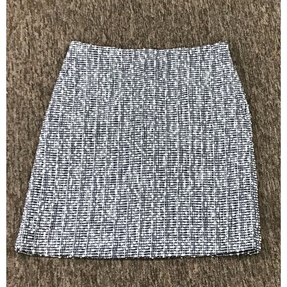 Womans Ann Taylor Skirt size 8 Blue/White - Picture 1 of 2